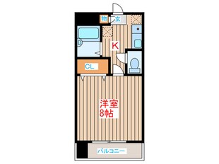 愛宕橋ﾊｲﾂの物件間取画像